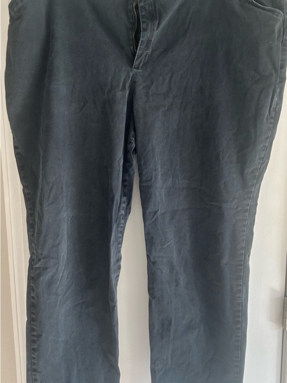 Lee Plus Straight-Leg Pants in Dark Navy